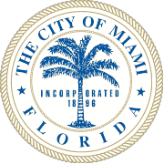 City of Miami Florida seal in color